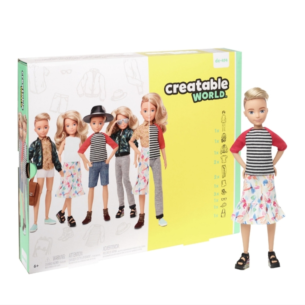 BUY 1 GET 1 FREE Creatable World Deluxe Character Kit Customizable Doll